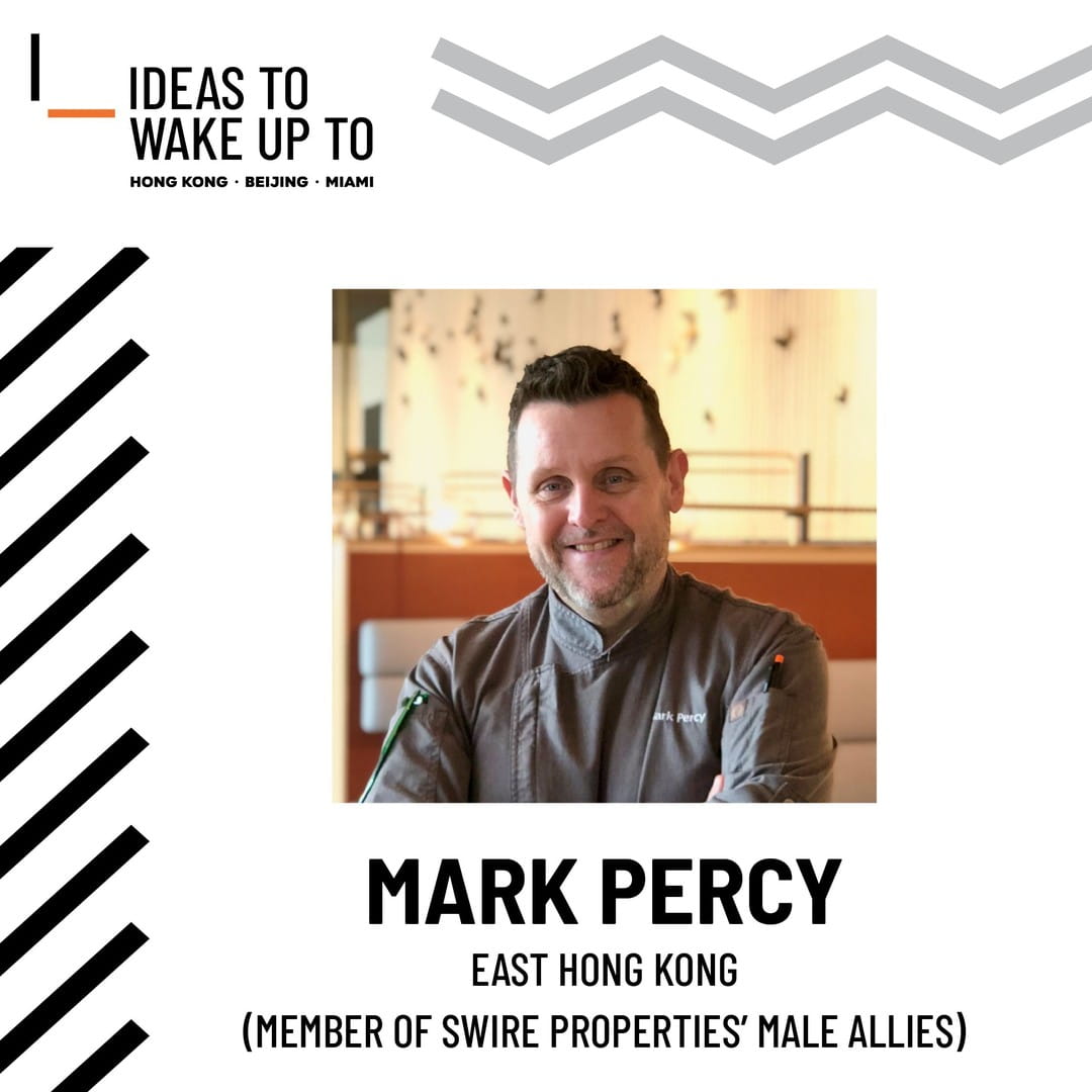 Our networking event “Ideas To Wake Up To” is just 4 days away!

Expand your sustainability approach to a social dimension with one of our three speakers, Mark Percy, Director of Restaurant & Bar/Executive Chef of EAST Hong Kong (member of @swireproperties Male Allies), on the topic of Diversity and Inclusion 👩🏻👨🏻👩🏼👨🏼👩🏽👨🏽👩🏾👨🏾👩🏿👨🏿
 
Date: 28 June (Tue)
Time: 10:00 – 11:00am

Visit link in bio to sign up and for more details.

#IdeasToWakeUpTo #atEAST #EASTHongKong 
———
About Ideas To Wake Up To
In partnership with @leverfoundation, "Ideas To Wake Up To" is EAST's talk series that call out leaders in business and creative industries to come and spark new ideas together in Hong Kong.